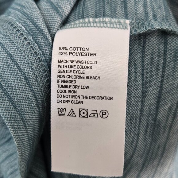 TOMMY BAHAMA MEN'S  gulf coast striped polo shirt  green Size Large - Picture 6 of 6